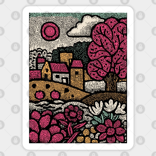 Vernal Equinox | The Reawakening of Spring Sticker by TuncGK